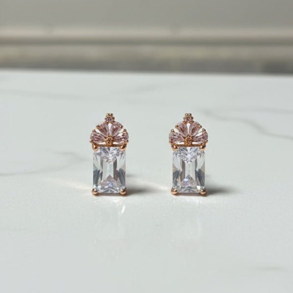 Best Gemstone Stud Earrings - Stainless steel by Zehnoor | Earrings