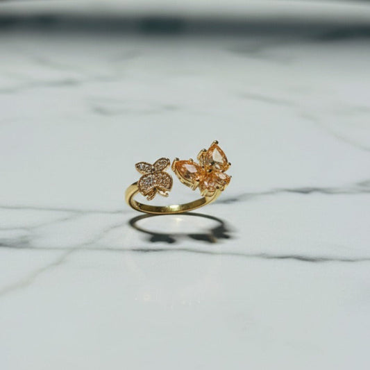 Gold Color Butterfly Ring – Premium Quality