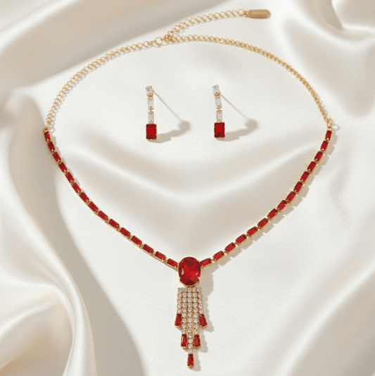 Stylish Necklace Set - Stainless steel & Tarnish Free by Zehnoor | Necklace Set